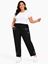 Picture of STRETCH TROUSER WITH ELASTIC WAIST - COTTON